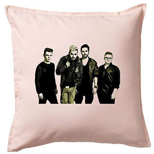 Tokio Hotel Funny Kissenbezug / Cushion Pillow Cover (Rosa)