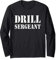 Drill Sergeant Costume Halloween Langarmshirt