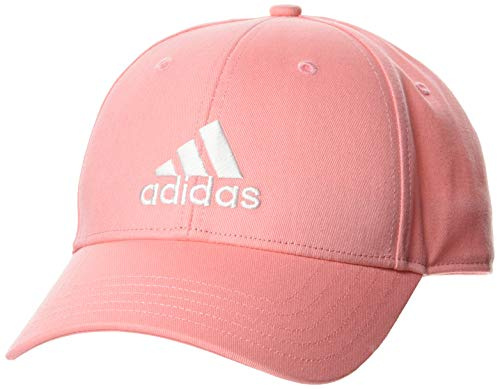 adidas Bball cap COT Cappellino, Unisex – Adulto, Glory Pink/Glory Pink/White, OSFM