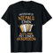 Unterschätze Nie Alten Mann Akkordeon Musiker Ziehharmonika T-Shirt