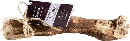 Chewies Kauknochen aus Weinreben für Hunde - Kau-Spielzeug natürlich, nachhaltig, mineralstoffreich, Holz ohne Schadstoffe (geprüft) - Größe S: Für Hunde bis 8 kg Körpergewicht