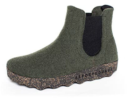 Asportuguesas Damen Chelsea Boots, Militär, Grün, 6-6.5