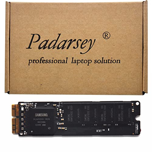 Padarsey 256GB SSD Compatible for MacBook Air 11 A1465 (Mid 2013, Early 2014), 13 A1466 (Mid 2013, Early 2014)