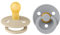 BIBS Colour Schnuller 2er-Pack, BPA-frei, Kirschform Nippel. Naturkautschuk/Latex, Hergestellt in Dänemark. 6-18 Monate (2er Pack), Vanilla/Cloud