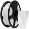 FLASHFORGE 3D-Drucker-Filament, PLA PRO Filament 1,75 mm, 1 kg Spule, Maßgenauigkeit +/- 0,02 mm für FDM 3D-Drucker, bessere Zähigkeit und kein Verknoten (Transparent)