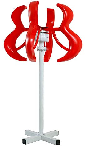 Turbinas de Viento 4000W Linterna de generador de turbinas de Viento Verticales, Kit de Motor de 12V 24V turbinas de Carga de energía de Molino de Viento para Acampar en casa