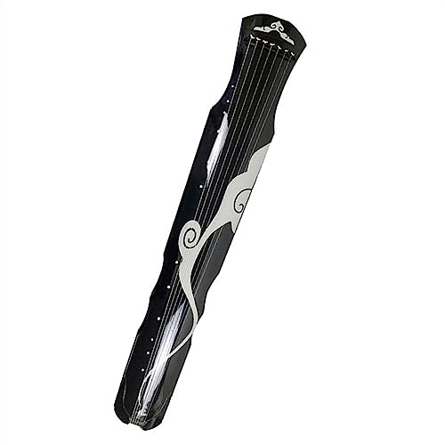 Chinesische Guqin Chinesische 7-saitige Guqin-Zither, Traditionelles Saiteninstrument Aus Paulownia-Holz, Mit Guqin-Koffer (Color : 02)