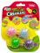 Tatoy Slimy Sticky Maxi Creeblers - die Original klebrigen Wandkrabbler 2 x Neon und 2 x GID in Maxigröße, klebrige Fensterläufer, Sensory Antistress Fidget für Kinder (ab 3 Jahre)