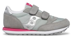 Saucony Originals Jazz Doppio HL, Scarpe da Ginnastica, Grigio/Argento/Rosa, 38 EU