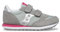 Saucony Originals Jazz Doppio HL, Scarpe da Ginnastica, Grigio/Argento/Rosa, 38 EU