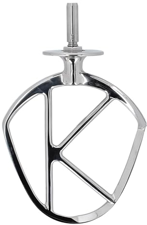 ensipart Allrounder Knethaken für Küchenmaschine kompatibel mit Kenwood KAT70.000SS AW20011049 K-Haken aus Edelstahl kompatibel mit Chef Serie XL