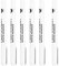 Jeffdad 6 Stück Permanent Marker Weiß, Wasserfeste Acrylmarker Feine 2mm Fadenbreite Weiße Acrylfarbenstifte Acrylstifte Glanzlackmarker für Leinwand Glas Etiketten Holz Reifen Stein Textilien