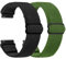 TumCez Regolabile Elastico Sgancio Rapido Cinturino Orologio in Nylon,18mm 19mm 20mm 22mm 24mm Cinturino per Samsung/Garmin/Fossil/Amazfit/Huawei/Xiaomi/Suunto Orologio per Uomo Donna
