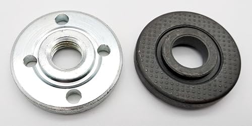 Aufnahme Flansch Set M14 Schraube/Spannmutter kompatibel zu/Ersatz für: Bosch, Dewalt, Makita, Hilti, Flex Winkelschleifer 115,125,180,230 M 14 30mm und 35mm Löcherabstand