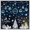 LHXLYSLS 244 Stück Weiß Schneeflocken Fensterbilder Weihnachten, Doppelseitig Wiederverwendbar Selbstklebend Statisch PVC Weihnachten Aufkleber, Schneeflocken Fensterdeko für Winter Fenster Glas