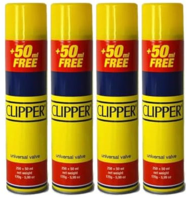 ezkart | Clipper Gas - Universal Refill Fluid for Multi-Purposes, BBQ, Kitchen Torches, Culinary Torches, Soldering Tools, and More - 300ml Capacity - Reliable & Safe Fuel Solution (4)