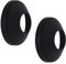 Rosace sanitaire conique finition noir 3/4 - Ø65 mm - hauteur 21 mm (x2) NOYON & THIEBAULT