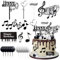Musiknoten Cupcake Topper Happy Birthday Tortendeko Musik Party Kuchen Dekoration Kuchen Topper Musik für Rock Musik Konzert Thema Baby Shower Hochzeit Geburtstag Party Torten Dekorationen (A)