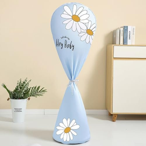 Waterproof Fan Cover Pedestal Fan Cover, Dustproof Fan Covers, Electric Fan Sleeve, Protective Fan Cover, Child Proof Fan Cover For Household Floor Fans(A)