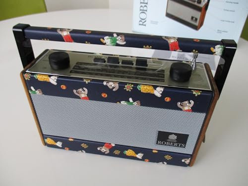 Roberts Radio R757 Teddy Bear Blue 1993 rare