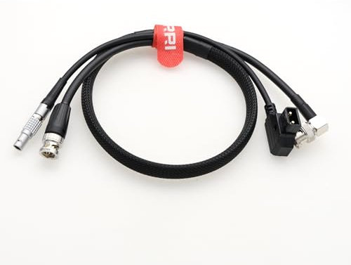 DRRI Smallhd Cine7 703 Monitor Zacuto Gratical Eye Teradek Bolt 500 1000 3000 trasmettitori 2Pin a Datp Power 12G-SDI 4K Cavo