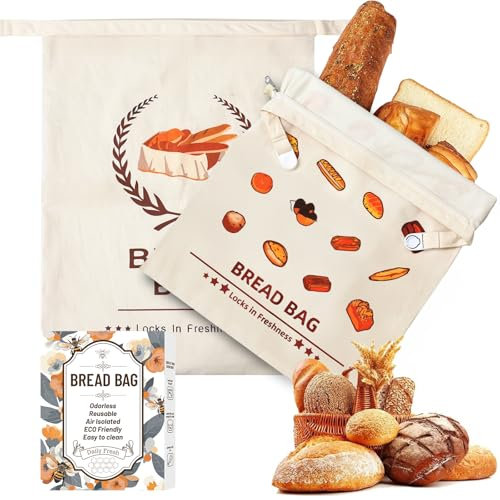2 Beeswax Bread Bags,bienen wax brottüten,brotbeutel,brotbeutel mit innenfolie,Für Obst- und Gemüsetaschen, Brot, Sauerteig, Lebensmittelkonservierung, wiederverwendbar, FDA-geprüft,