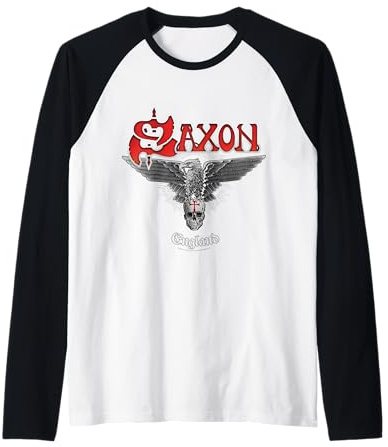 Offiziell Saxon The Eagle Has Landed Heavy Metal Album Band Raglan