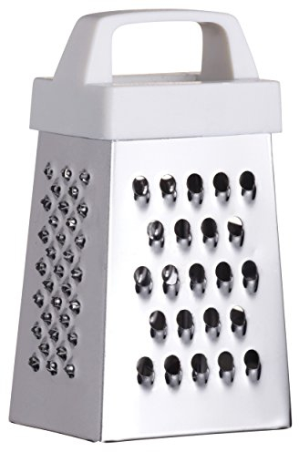 KitchenCraft Stainless Steel Mini Grater, 3.5 x 2.5 x 6.5 cm (1.5 x 1 x 2.5)