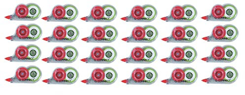 Q-Connect KF02131 Mini-Korrekturroller 24 Stück