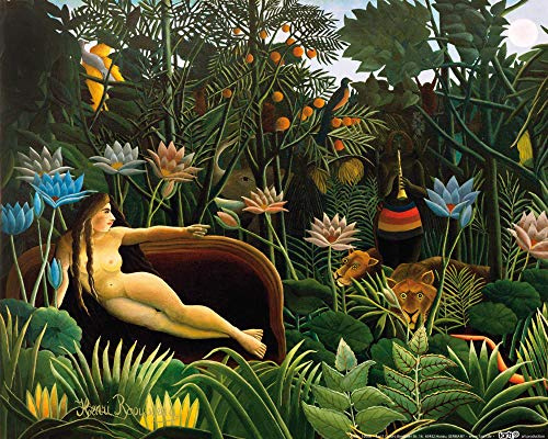 1art1 Henri Rousseau Poster Der Traum, 1910 Kunstdruck Bild 50x40 cm