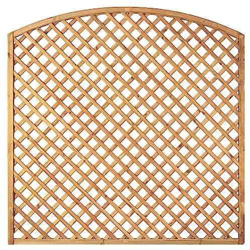 Tetzner&Jentzsch Bogen-Rankzaun-Serie grün 6 x 6 cm 180 x 180/160 cm Rahmen 45/45 mm
