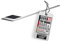 FACKELMANN Handtuchhalter/einarmig/Maße (B x H x T): ca. 5 x 1 x 38 cm/Acessoires fürs Bad und WC/Ausführung: chromglänzend/Farbe: Silber/Breite 5 cm