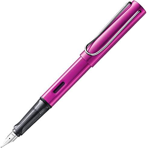 Lamy L99-EF AL Star Stylo plume extra fin en aluminium Rose vif
