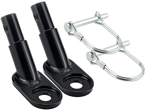 Cenipar Bike Trailer Hitch Connector Coupler Bicycle Adapter for Children's Trailers,Cargo and Pet Bicycle Trailers,Black Adapter Accessories,2Packs