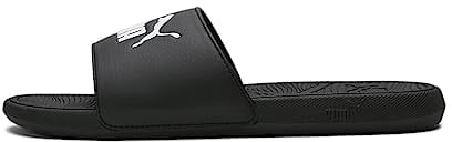 PUMA Herren Cool Cat 2.0 Slide Sandal, Puma Black Puma White, 43 EU