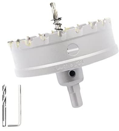 Scie cloche 105 mm, couronne de forage LAIWEI, foret en acier, coupe-trous en métal, foret en acier inoxydable, foret tranchant et durable
