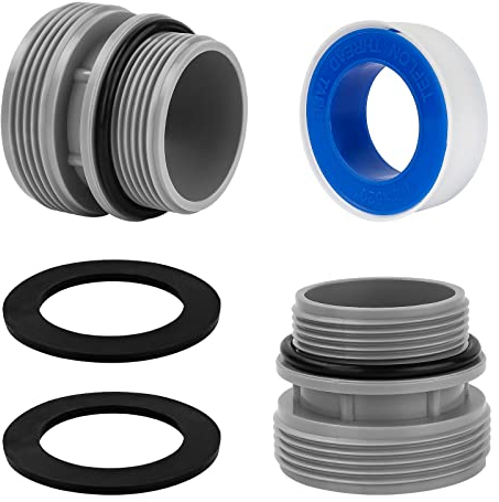 ArrogantF Schlauch-Umrüstadapter-Set, kompatibel mit Intex Coleman 4560 40 mm auf 1 1/2 Zoll Umrüstsatz für Hayward Intex Poolschlauchanschluss, Poolpumpe, Sandfilter, oberirdische Poolteile