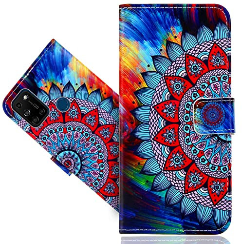 SHIYENA Coque pour Wiko View 5 / Wiko View 5 Plus, Etui Protection Housse Premium en Cuir PU Pochette Fermeture Magnétique Flip Case Etui Portefeuille