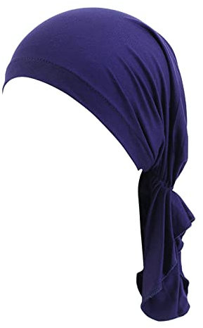 Untertuch Kopftuch,Damen Kopftuch Sport,Muslim Hijab Turban Islamischen Schal Indische Kopfbedeckung Hidschab KopftüCher Sommer Hut Elastische Headscarf Cap Haarverlust Beanie Baumwolle MüTze Hat Müt
