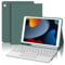 JADEMALL iPad 9 Generation Hülle mit Tastatur und Touchpad Hülle für iPad 9 Generation 2021/8 Gen. 2020/7 Gen. 2019/ Air 3, Wireless Bluetooth Tastatur QWERTZ Deutsch