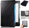 Étui pour Amazon Kindle 4 et Kindle 5 Modèle : D01100 Étui en cuir PU ultra fin avec fonction veille/réveil automatique (Noir)