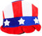 GALPADA Hut Zum Unabhängigkeitstag Gedenktag Partyzubehör Usa Party Kopfbedeckung Nationalfeiertagszubehör Hut Zum Vierten Juli Kopfschmuck Zum Unabhängigkeitstag 4 Juli