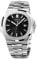 ROCOSJEWE Uhren für Herren, automatisch, selbstaufziehend, mechanische Uhr, wasserdicht, stoßfest, leuchtend, Business-Armbanduhr, verstellbares Edelstahlband, Schwarz, Analoge Uhr, mechanisch