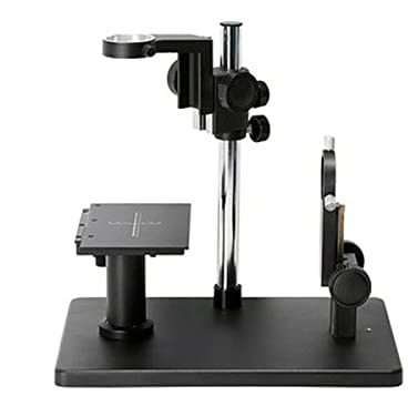 WLCBWYF Equipo de microscopio de Laboratorio, microscopio Industrial, Soporte Horizontal, Nivel XY, Etapa móvil con Base, Accesorios para microscopio