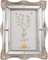 Clayre & Eef Bilderrahmen 13x18 cm Silberfarbig Kunststoff Glas Fotorahmen