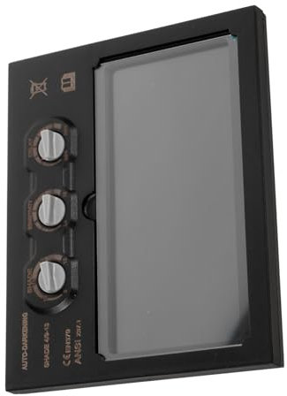 Gatuida Welding Lens Replacement Kit Full Face Helmet Visor Lens Solar Panel Welding Lenses Protective Glasses