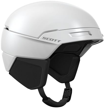 Scott Unisex Flow Plus Pro Skihelm, White, 55-59CM