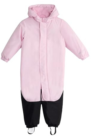 KADVA Kinder Skianzug KIKO Jr Ski Overall für Jungen Wasserdicht Winddicht mit Reflektoren und Kapuze Fleecefutter