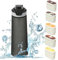 Sewinsling Air Trinkflasche Up 700 ml mit 5 Geschmackspods, Air Wasserflasche mit Duft, BPA-frei, mit Strohhalm, 0 Zucker und Wasserbecher