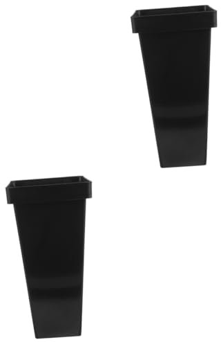 Happyyami 2St Regenschirm-Aufbewahrungseimer plastikenten Regenschirm für rollatoren Faltschirm Hausfahnenmast Aufhänger Platzsparender Schirmhalter Regenschirmhalter für Klassenzimmer Black